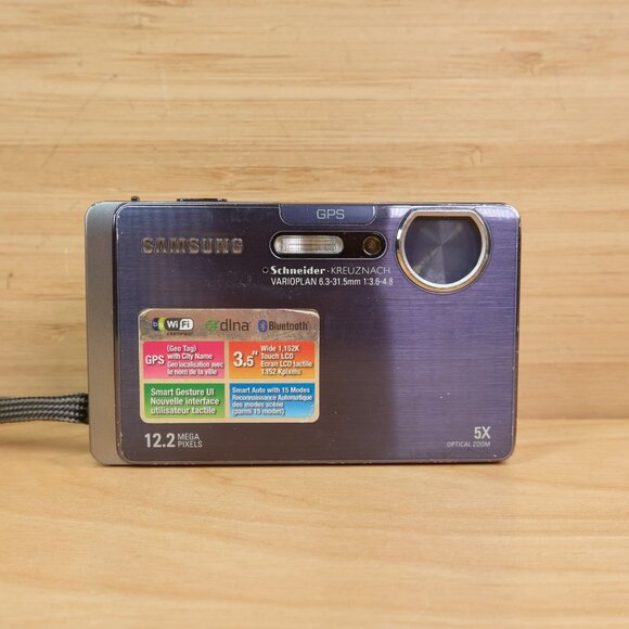 Vintage Samsung ST1000 (CL65) 12 MP Touch‑LCD Compact Digital Camera – Read Desc - Picture 2 of 7